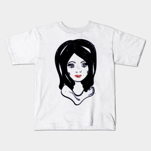 Girl with the Hair Kids T-Shirt